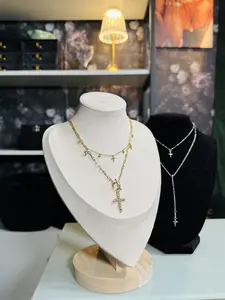 The Cross Collective Necklaces | .925 Gold & Silver Tumbler Replacement Lid Detachable Plastic Lid