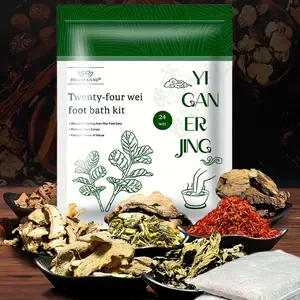 YIGANERJING 30Pc/Bag Herbal Foot Soak Bag Warm Foot Bath Pack Improve Sleep Relieve Fatigue Foot Spa Detox Foot Care Bags For Men Women