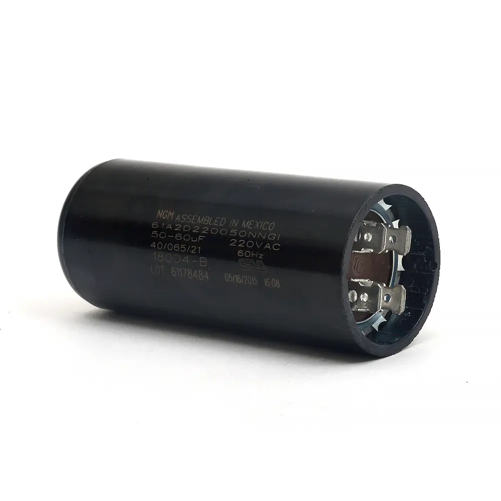Genie OEM 18004b 50-60 MFD Compact Form Round Shape Motor Starting Capacitor with Plastic Body, Authentic Garage & Household Appliance Accessory Part