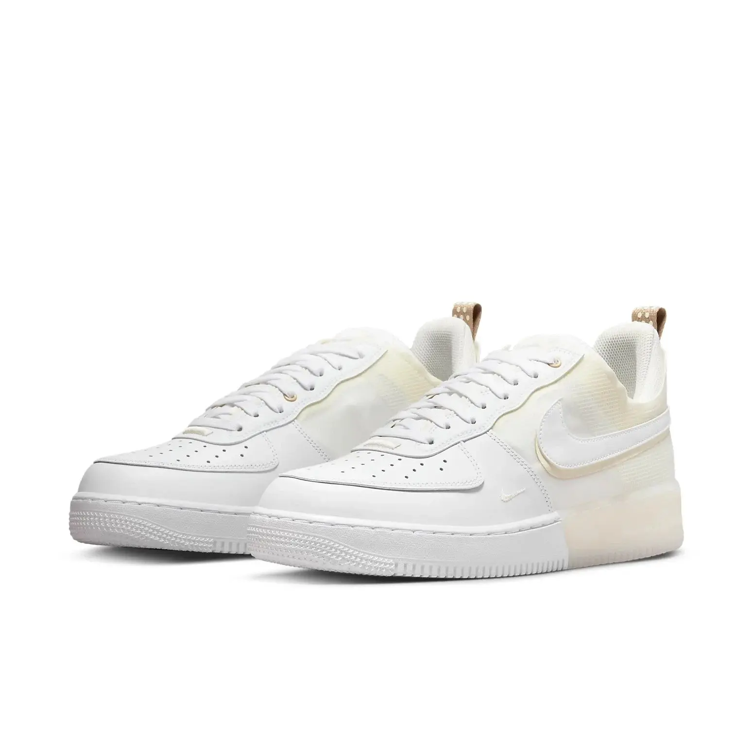 Nike Air Force 1 React Sneaker in Coconut Milk | Men's
