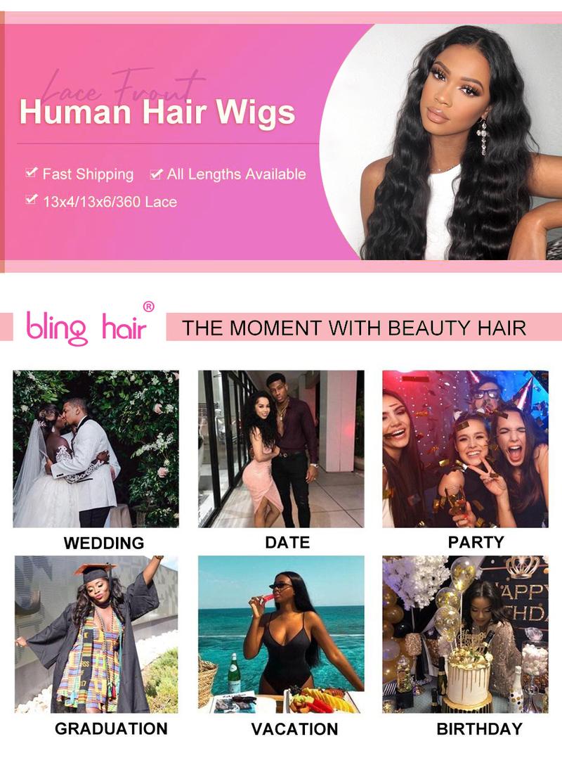 Deep Wave Lace Frontal Wig 30Inch Brazilian Chocolate Brown Curly Human Hair Wig 13x4 13x6 Hd Transparent Lace Frontal Deep Wave Wig  Colored Water Wave Brazilian Wigs For Women Pre Plucked 180% Density