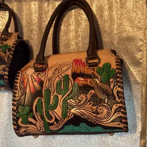 Medium Southwest Cactus’s Speedy Bag Women’s Purse