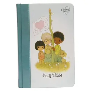 NKJV, Precious Moments Small Hands Bible, Hardcover, Teal, Comfort Print: Holy Bible, New King James Version-Hardcover