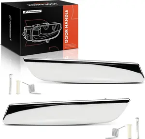 - Interior Door Handle Levers Left Driver & Right Passenger Side - Compatible with 2007-2014 Chevy Silverado Tahoe Suburban Avalanche & GMC Sierra Yukon & Cadillac - Replace #   19299865