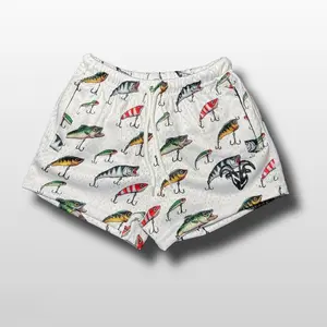 GOAT Strength YOUTH Fishing-Lure Mesh Shorts – Zipper Pockets