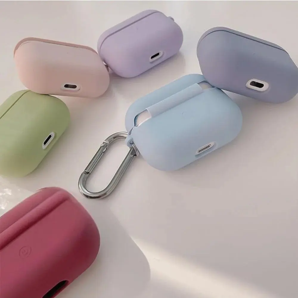 Shockproof  Liquid Silicone Gel Wireless Earphone Accessories Cover Case Fit For AirPods 1 2 3 4 Pro3 Pro2 All Around Protection