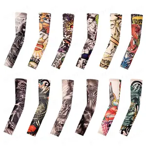10Count Cooling Arm Sleeves Cover UV Sun Protection Outdoor Sport Summer for Men Women Cool Wash Flat Dry Fast Dry Material Stretchy Breathable Fabric