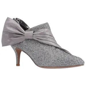 J. Renee' Heeled Rhinestone Bootie - Elettra Fabric