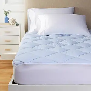 Concierge Collection 100% Cotton Cooling Mattress Topper