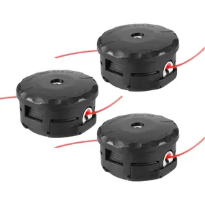 3 Pack Speed Feed 400 Bump Feed Trimmer , Replacement Weed Eater  for Echo SRM & Shindaiwa Straight Shaft String Trimmers
