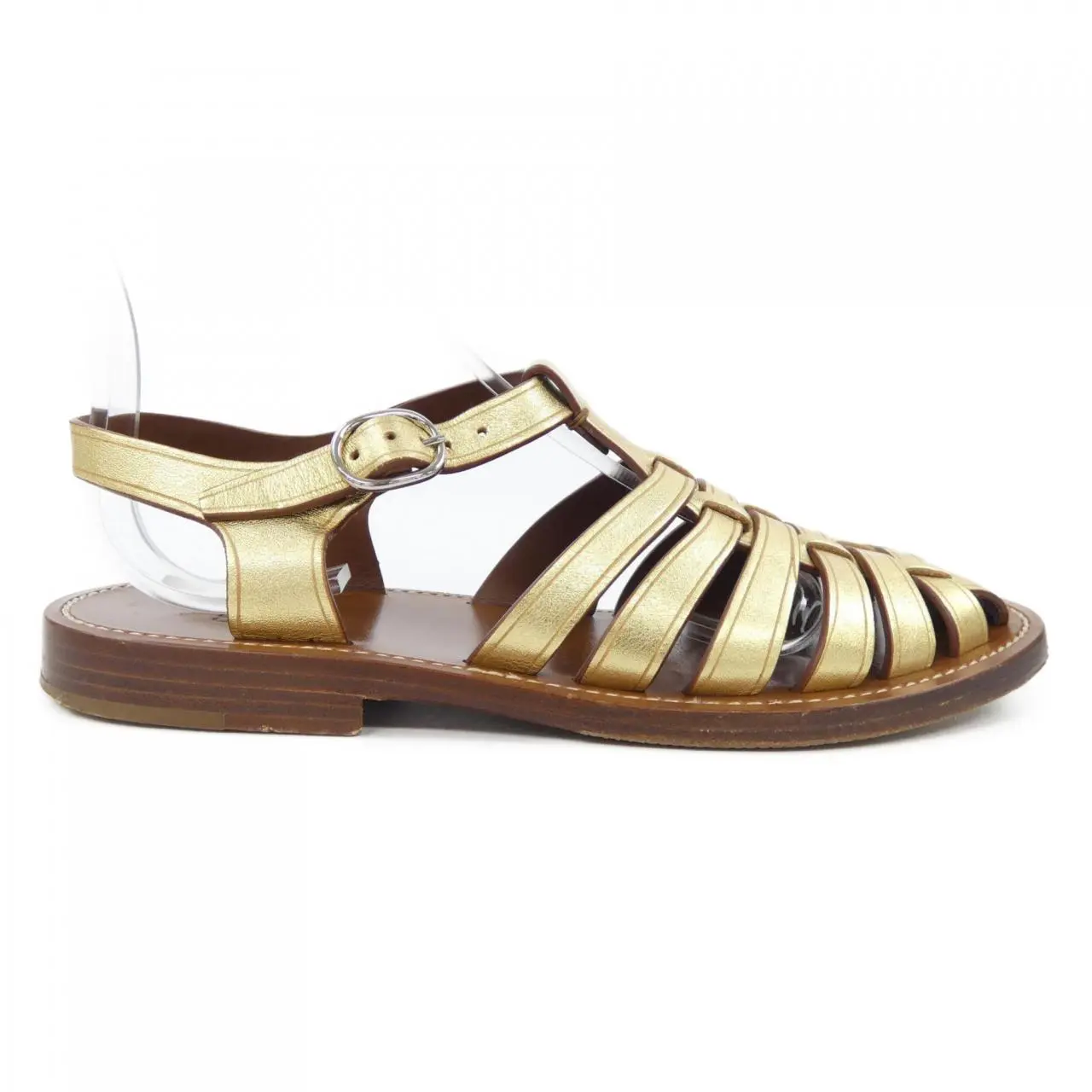 Pre-owned Celine Others Small Leather Goods Leather Sandals