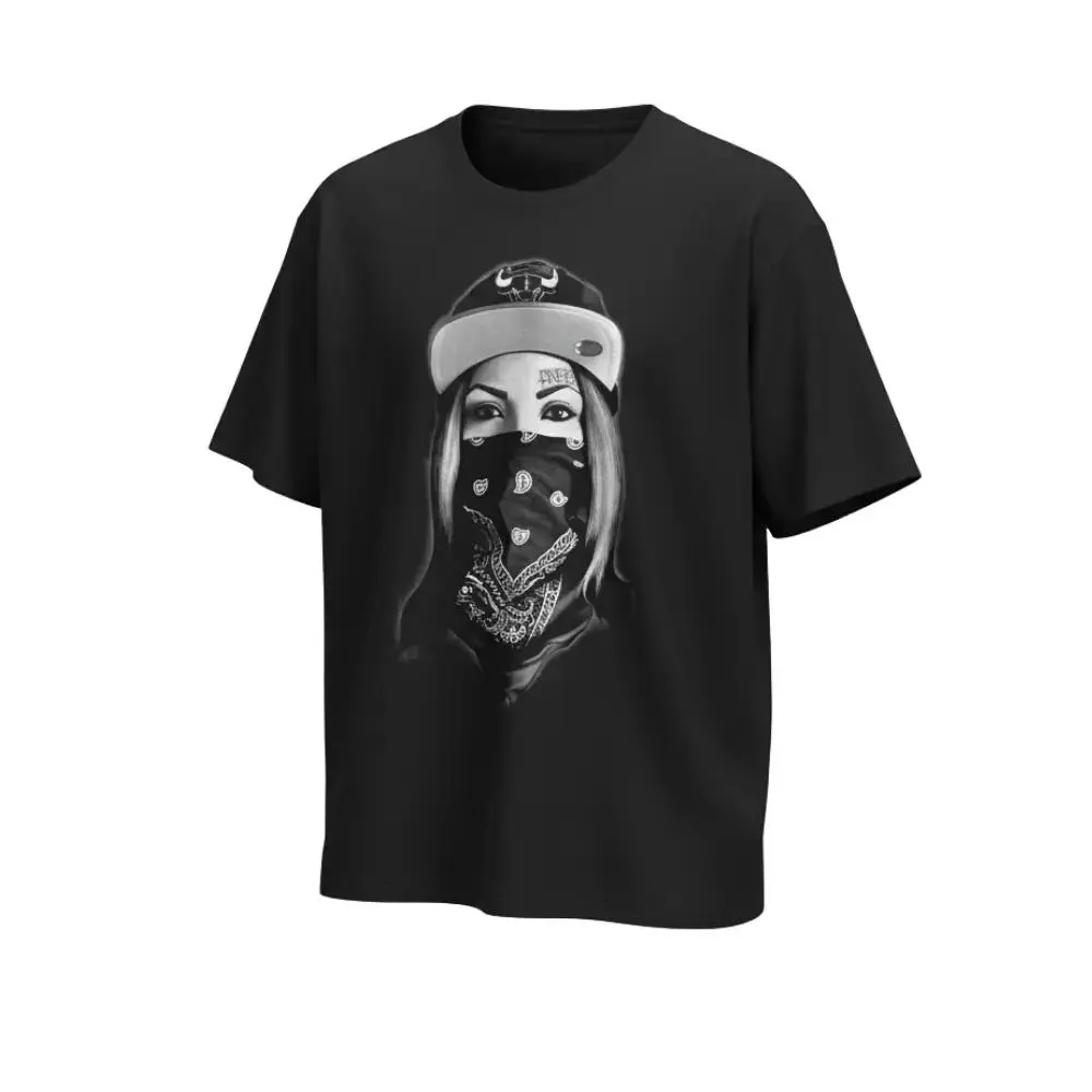 Men's Short-Sleeve Chicano Sport Washed Cotton T-Shirt - Chicanos Clothing, Lowrider Accessories, Men's Christmas Gifts