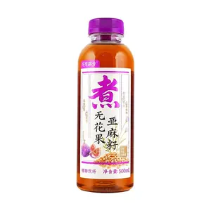 KEKEMANFEN Fig Flaxseed Drink 500ml - 0 Sugar 0 Calorie 0 Fat Healthy Chinese Herbal Beverage