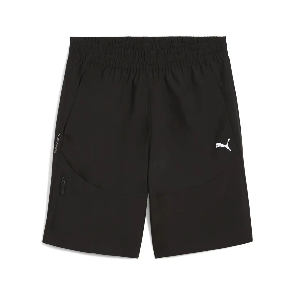 PUMA Mens Pumatech 9 Inch Woven Cargo Shorts Casual Bottoms Casual - Black
