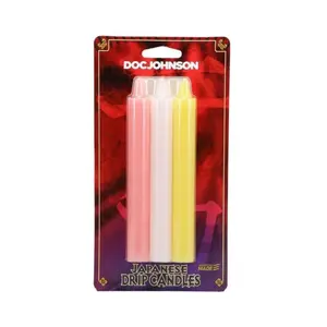 Japanese Drip Candles 3pk