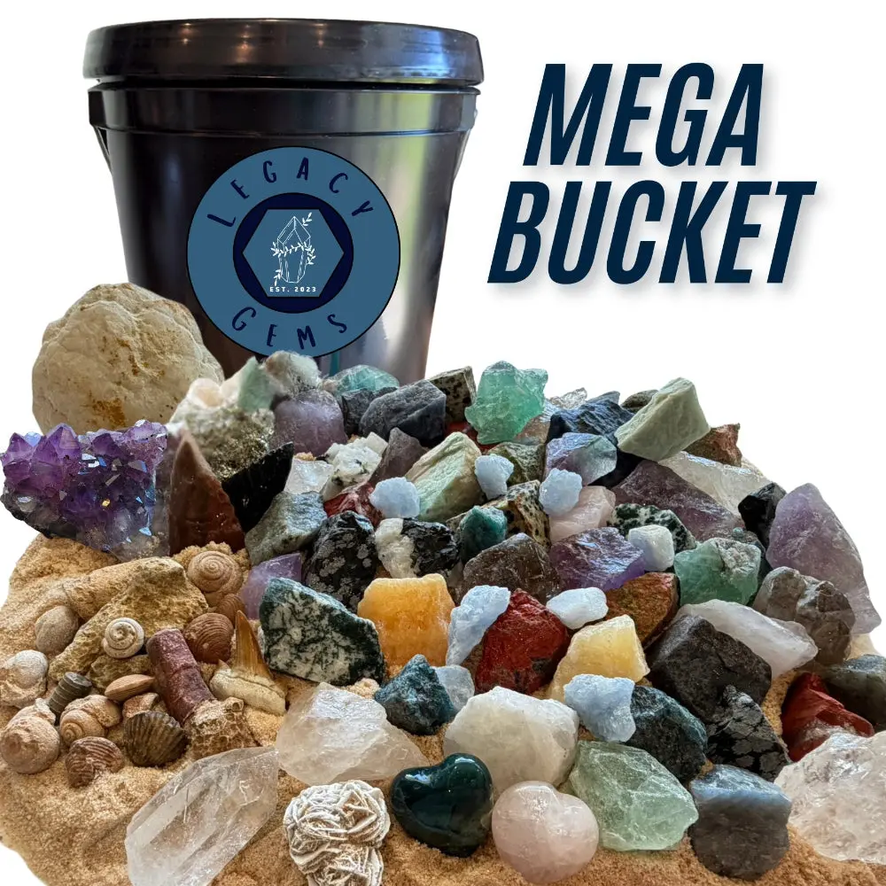The MEGA Mining Bucket Gemstone Adventure
