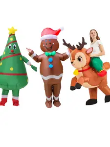 Christmas-themed Inflatable Costumes for Adults, Perfect for Christmas & Other Festivities, Party Supplies, Unique Gift Ideas, Cool Toys