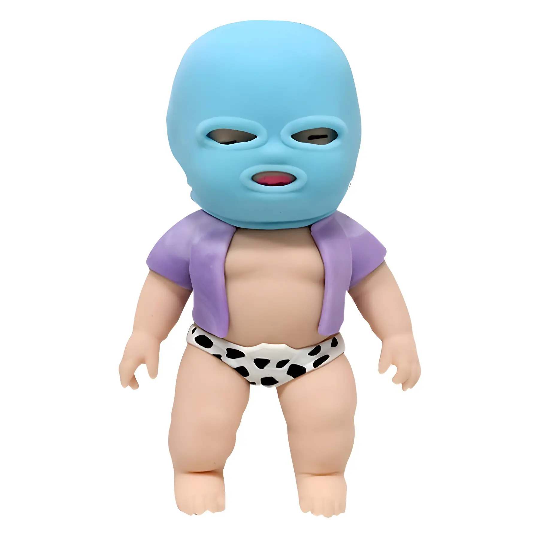 Funny Mask Stress Relief Toy, 4 Inch Quirky Collectible Desk Toy Doll, Soft Touch Squeeze Figure for Adults and Novelty Gift Lovers (1pc) , Funny Mask Stress Relief Toy, 4 Inch Quirky Collectible Desk Toy Doll, Soft Touch Squeeze Figure for Adults and Novelty Gift Lovers (1pc) ,