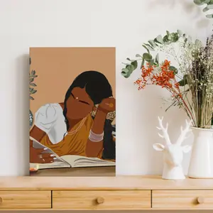 2D flat high-definition canvas wall art—accurate color reproduction, moisture resistance and wear resistance, easy installation. Yin-yang rose balanced aesthetic poster; dark romantic-style canvas wall art that creates a home space rich in artistic tensio