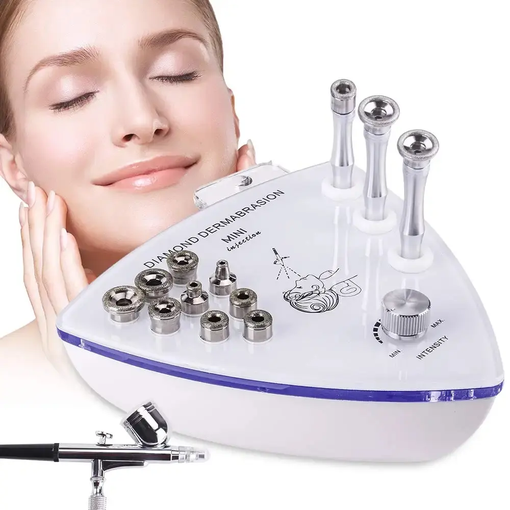 3 in 1 Multifunctional Diamond Microdermabrasion Machine, Water Spray Exfoliator Beauty Device, Facial Care Equipment, New Condition
