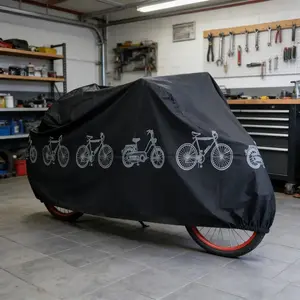 Bicycle/motorcycle Cover, Dustproof, Waterproof, Sunscreen, All-Season Outdoor Protection, Fashionable Car Accessory