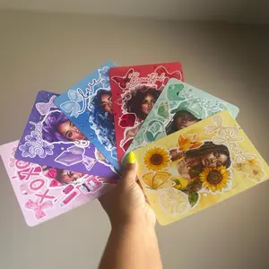 Kindle Paperwhite Fav Color Insert - Pink Purple Blue Mint Green Yellow Red Double-Sided Laminated for 11th Gen Kindle Paperwhite