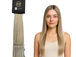 Softer Ash Blonde Tape-In Extensions