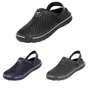 NORTY Mens Clog Sandal 42089 Microfleece Lined Round Toe Slip On Summer Shoes Ultra Lightweight Breathable Quick Dry for Everyday Wear Runs 2 Sizes Small Footwear