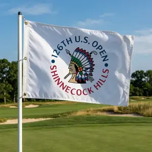 126th Golf Championship Flag, Shinnecock Hills Tournament Banner, 2026 Golf Event Decor