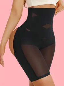 Women's Butt Lifter Shapewear Shorts – High Waist Hip Enhancer Tummy Control Panties & Sexy Thigh Slimmer