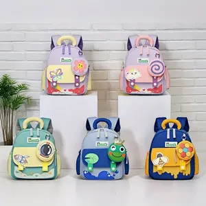 Hot New Cartoon Mini Lightweight Children's Backpack Suitable for 3-6 Years Olds Preferential Bag Type