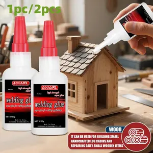 Super Strong Adhesive Glue, Transparent Glue Adhesive, 50g/bottle, Universal Tape Sealer, Fast Drying, Suitable for Projects & Repairs