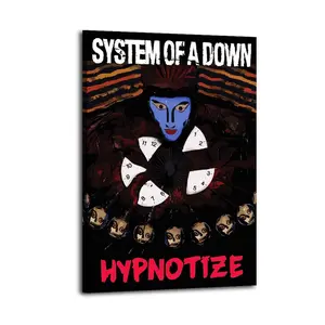 System of A Down Great Wall Art, Canvas Poster, Cute And Vibrant Poster for Bedroom, Dorm, A Perfect Gift Idea for New Year Home Decor