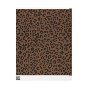 Cheetah Print Gift Wrapping Paper - Trendy Animal Print Wrapping Paper, Matte or Glossy Finish, For Birthdays, Holidays, Special Occasions Leopard Print Wrapping Paper Gifts z