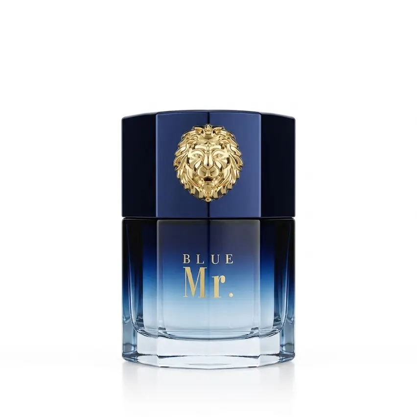 Blue Gentleman Men's Cologne - Floral-Woody Accord EDP Perfume for Sale, Long-Lasting Strong Scent, Suitable for Parties, Couples' Dates, Ideal Holiday Gift, Edp Cologne Spray, Edp Perfume Fragrance, Men's Fragrance, Floral Men's Fragrance