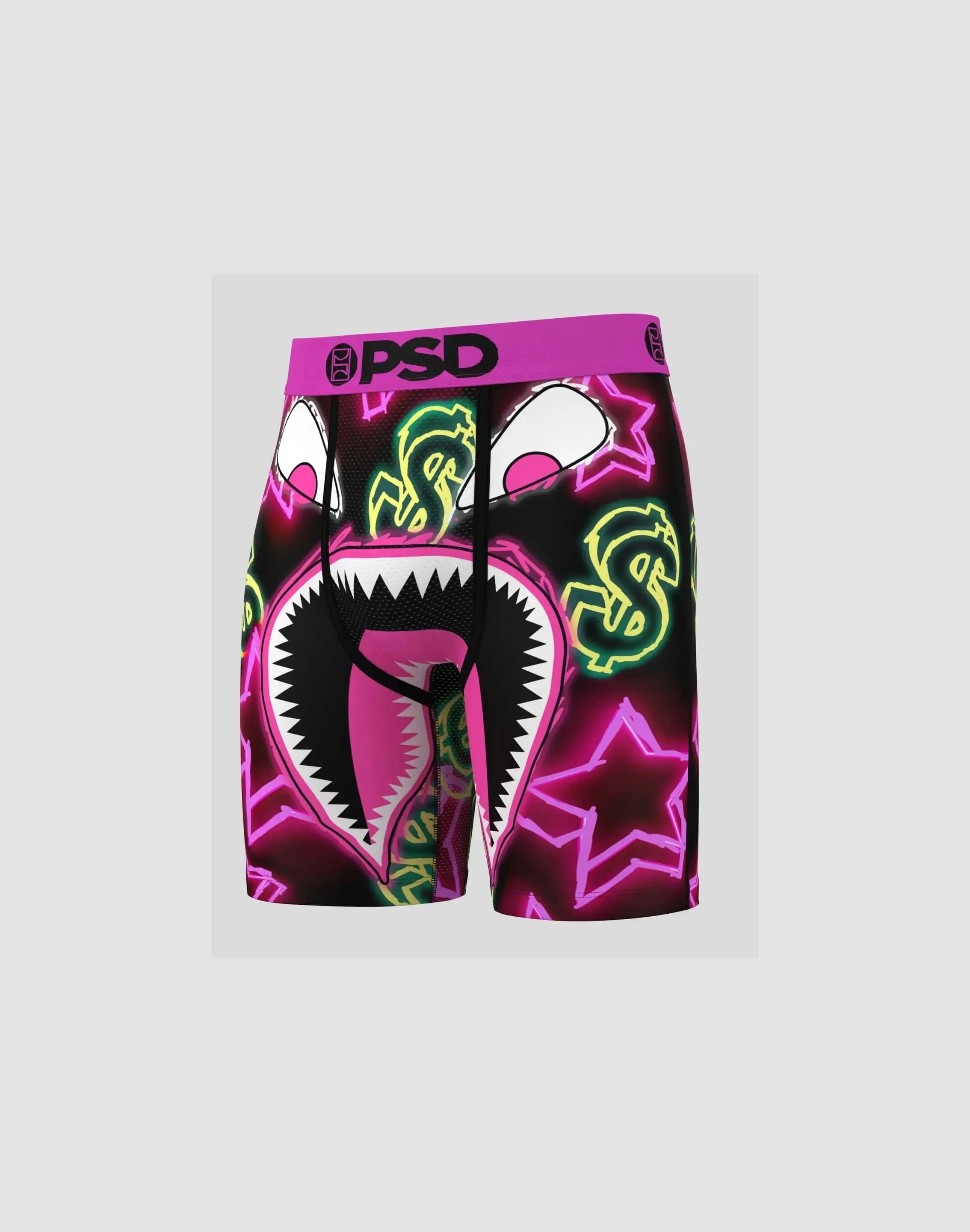 Mens Psd Underwear Warface Star Glow Boxer Briefs