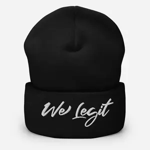 We Legit Cuffed Beanie