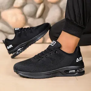Men's stylish and comfortable athletic shoes, all-season cushioned running sneakers, outdoor casual non-slip breathable basketball and fitness shoes, low-top design, comfortable fabric lining footwear.