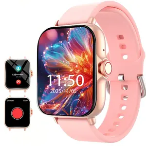 Multifunctional Smart Watch, Fashionable Digital Watch with Weather Forecast & Phone Call Function, Sports Watch for Women & Men