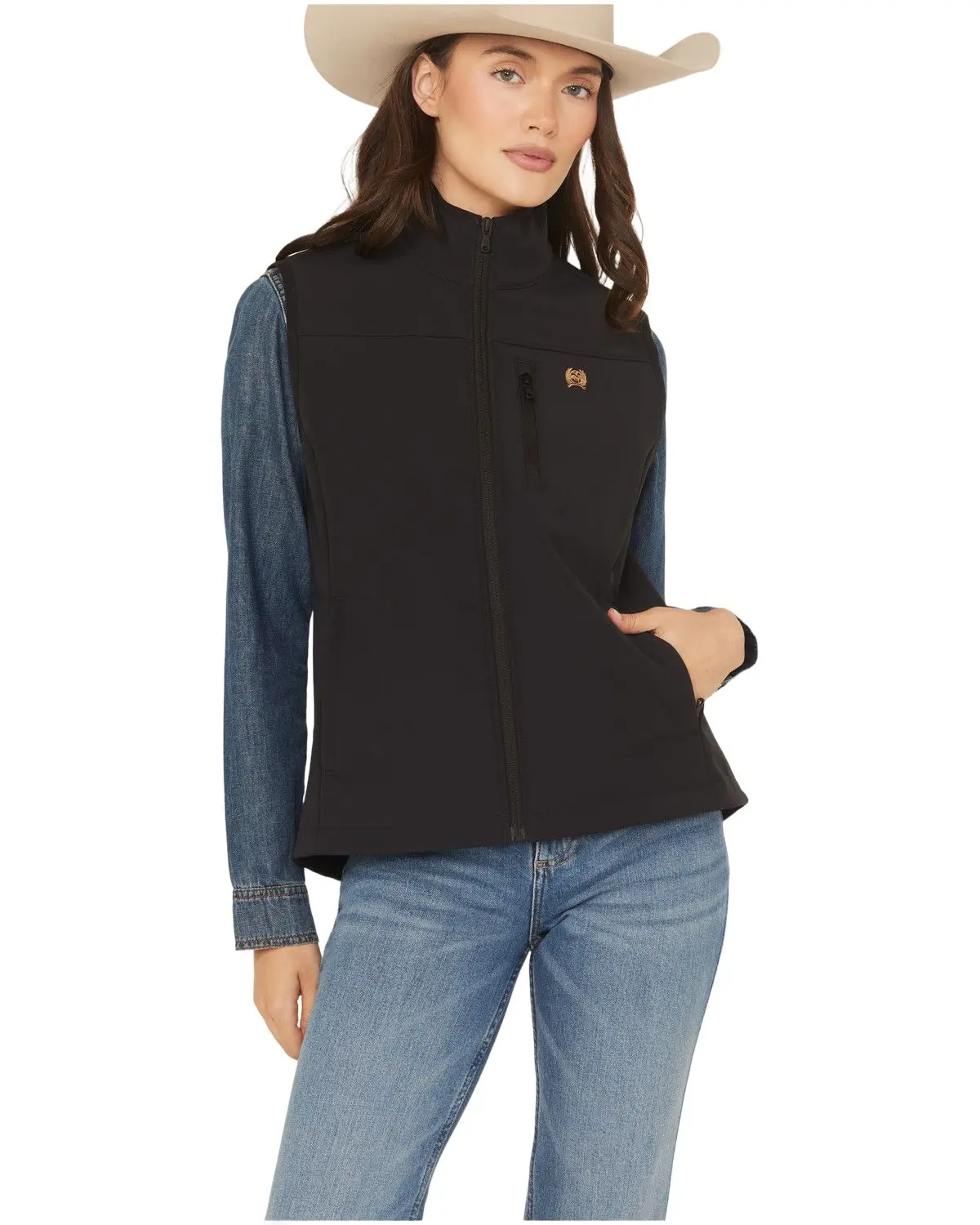 Cinch Women's Women'S Windproof Softshell Vest - Mav9922001