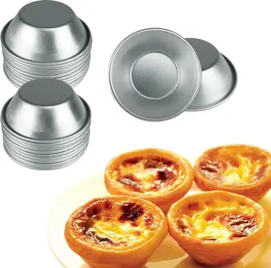 25 Pcs Mini Tiny Pie Muffin Cupcake Pans Tin Egg Tart