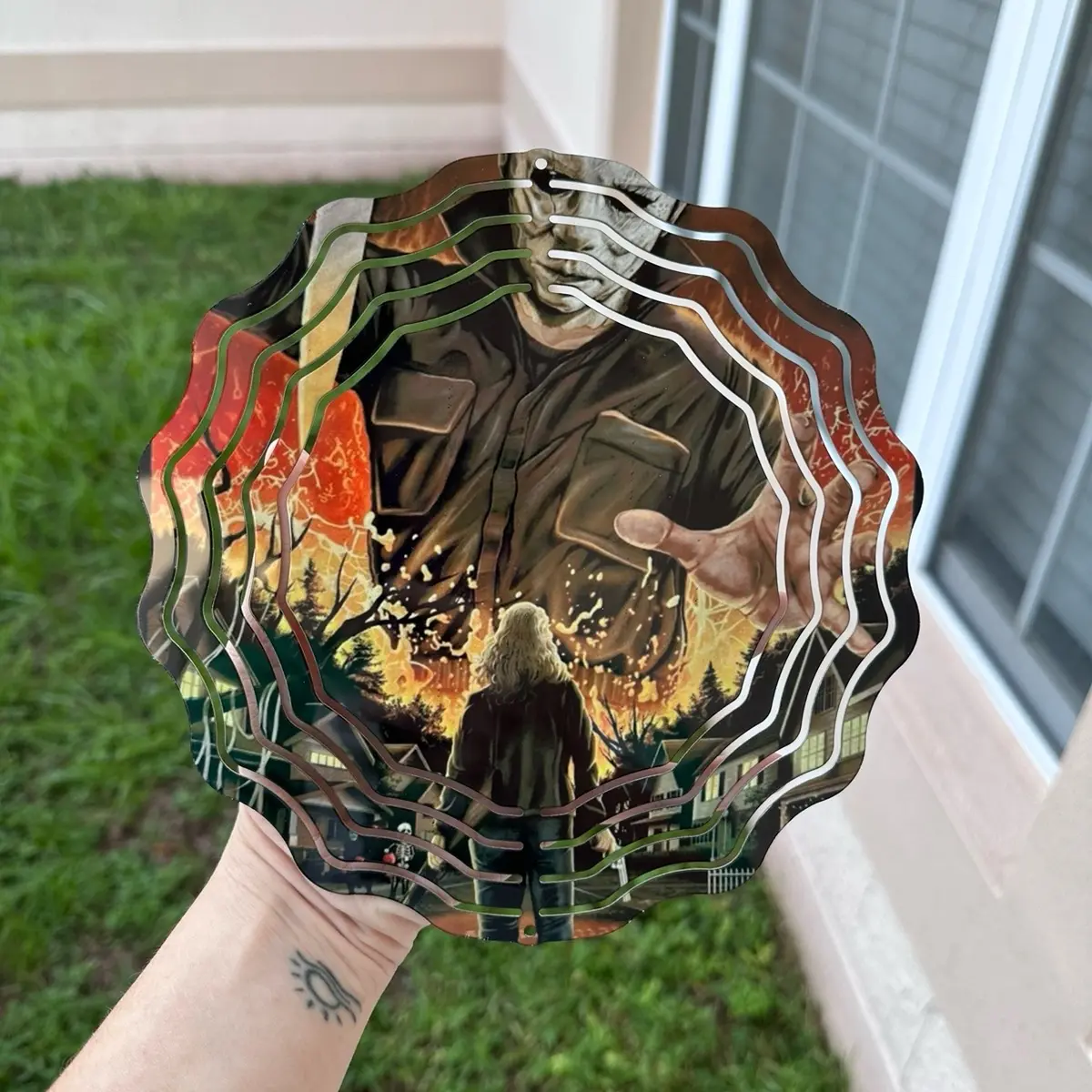 Killer Wind Spinner Michael Myers Killer Wind Spinner Michael Myers