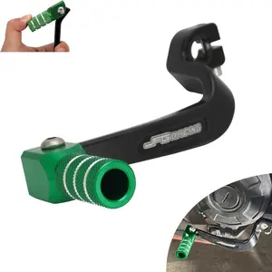 KLX110 Gear Shifter Shift Lever Folding Tip CNC for Kawasaki KLX110 2010-2025 KLX110L 2010-2025 Dirt Bike