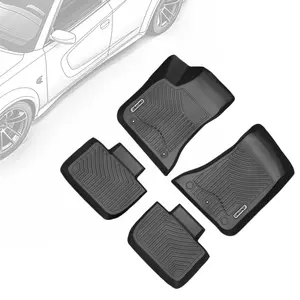 OEDRO Floor Mats for 2011-2023 Dodge Charger AWD & Chrysler 300 RWD (NOT for AWD), Custom Fit Dodge Charger Accessories Front & 2nd Seat Floor Liners