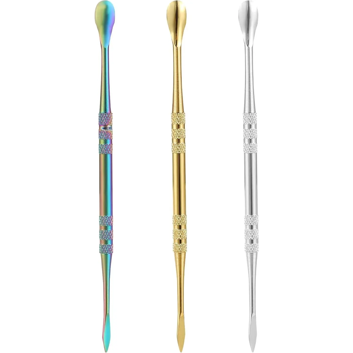 3 count Wax Carving Tools Set, Stainless Steel Sculpture Tool Wax Tools Kit Sculpting Tool Spoon, Wax Carving Tool Set for Carving Modeling