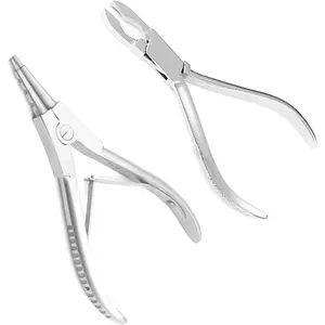 Body Piercing Tool Kit with 2 Ring Opening and Closing Pliers