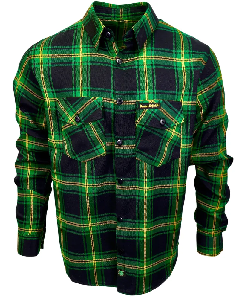 Neon Green Logo Light-Weight Men's T-Shirt - TikTok Shop