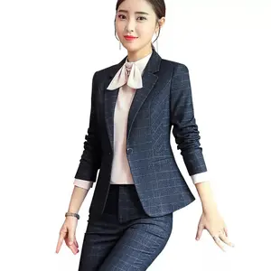 Business Long Sleeve Blazer and Trousers Set | Sophisticata™