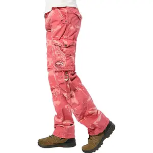 SKYLINEWEARS Women’s 100% Cotton Tactical Pant Camping Hiking Army Cargo Combat Trousers outdoor Army  Theme