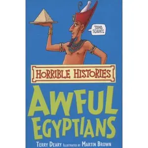 USED-Awful Egyptians (Horrible Histories) by Terry Deary (Paperback)